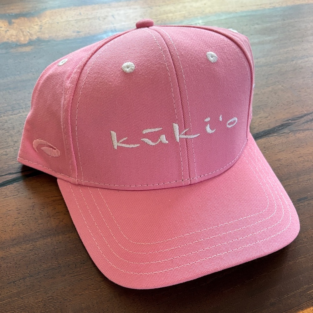 Pink Kūkio Golf Cap
